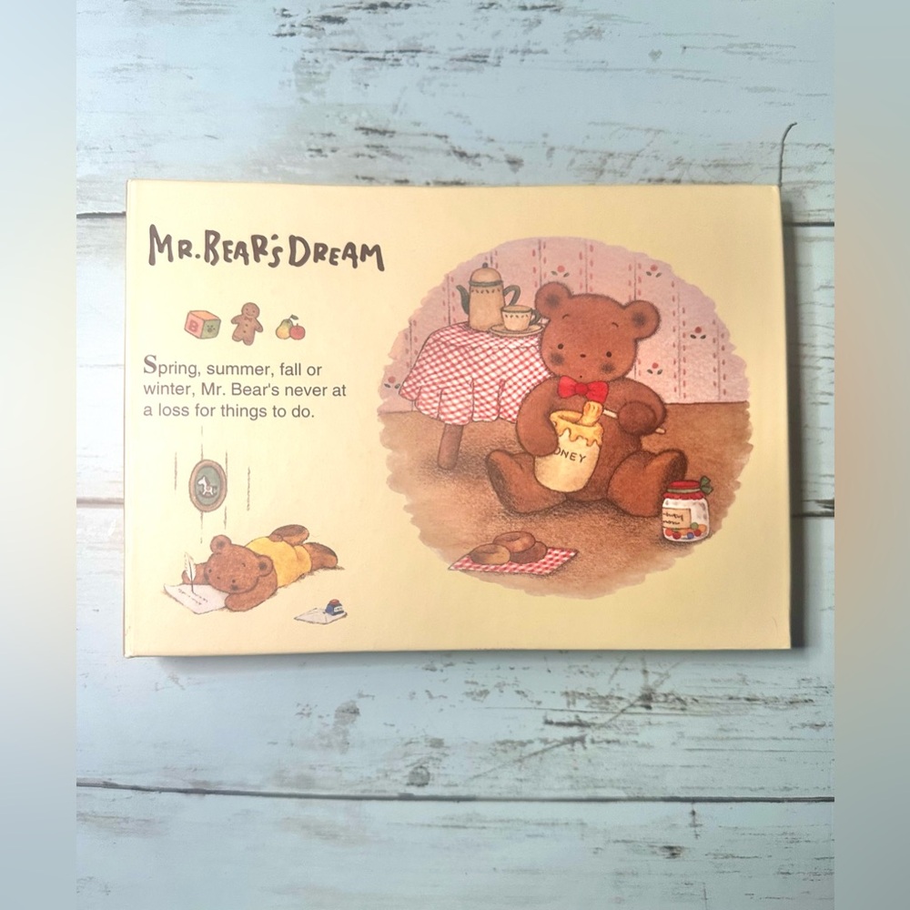 🌺SOLD🌺 Vintage Sanrio Mr Bear’s Dream autograph address book